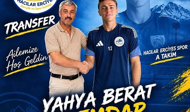 Yahya Berat Alemdar Hacılar Erciyesspor'da