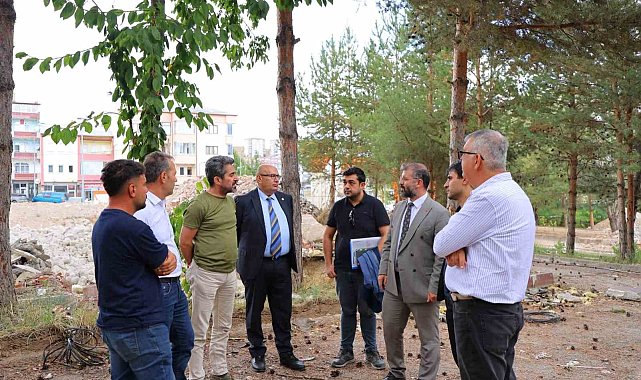 Yeni Ağız ve Diş Sağlığı Merkezi için alan incelemesi yapıldı
