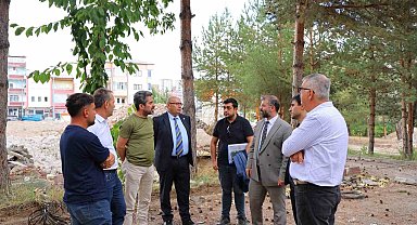 Yeni Ağız ve Diş Sağlığı Merkezi için alan incelemesi yapıldı