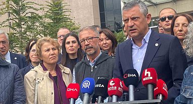 Yeni Parti Genel Başkanı Özel: " Buradaki katliam insanlığa karşı işlenmiş bir suçtur"