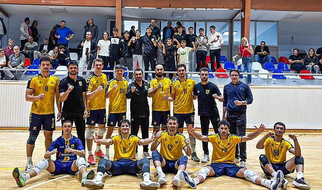 Yenişehirli voleybolcular sezona galibiyetle başladı