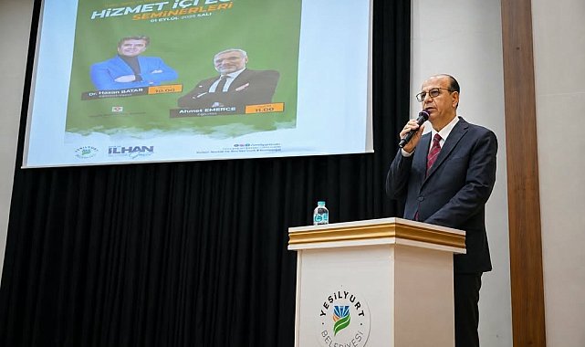 Yeşilyurt Belediyesi'nden eğitimcilere yeni dönem öncesi hizmet içi eğitim