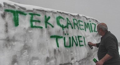 Yılın 6 ayı karla mücadele eden Macahel'in tünel hayali gerçek oluyor