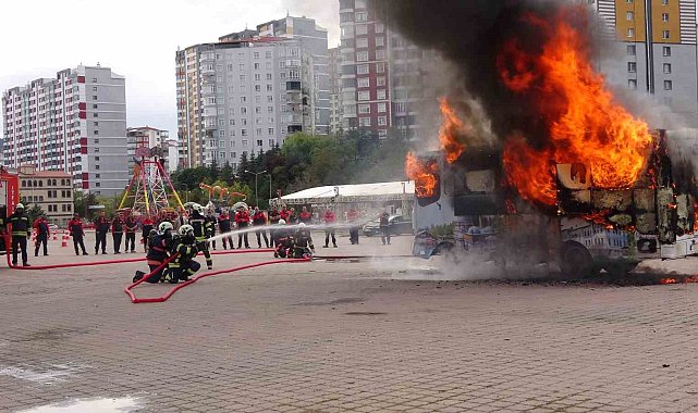 Yozgat İtfaiyesi 3 ayda 776 olaya müdahale etti
