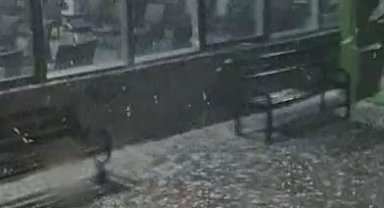 Yozgat'ta dolu yağışı etkili oldu