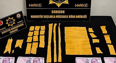 Yozgat'taki uyuşturucu operasyonunda 1 kişi tutuklandı