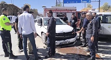 Yüksekova'da trafik kazası: 2 yaralı