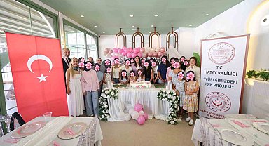 Yüreğimizdeki Işık Projesi kapsamında kimsesiz çocukların doğum günleri kutlandı
