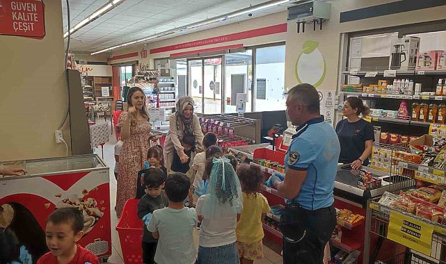 Zabıta Haftası'nda miniklerden anlamlı denetim