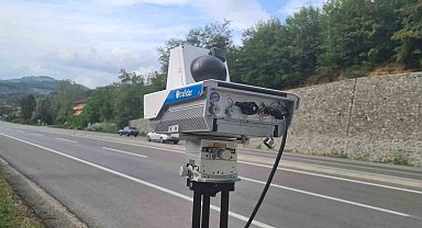 Zonguldak'ta yapay zeka destekli yeni nesil radarla hız denetimi