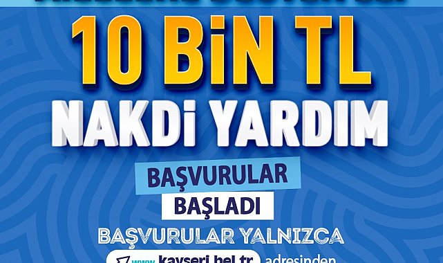 10 bin TL'lik üniversite desteğinde başvurular başladı