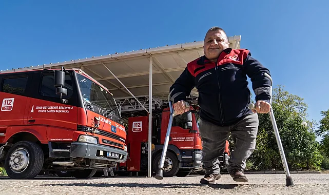 "110 Yaşar"ın 24 yıllık itfaiyecilik öyküsü