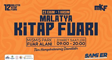 12. Malatya Anadolu Kitap ve Kültür Fuarı kapılarını açıyor