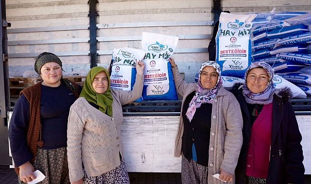 19 ilçede 2065 üreticiye 170 ton tohum desteği sağlandı