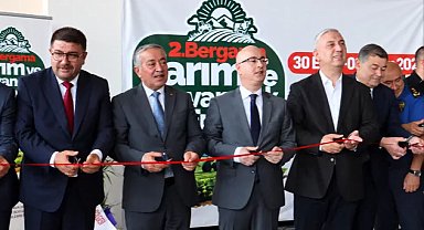2. Bergama Tarım ve Hayvancılık Fuarı törenle açıldı