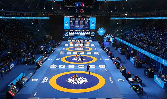 2026 Dünya Büyükler Güreş Şampiyonası başladı