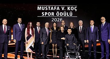 2026 Mustafa V. Koç Spor Ödülü'nün sahibi oldu