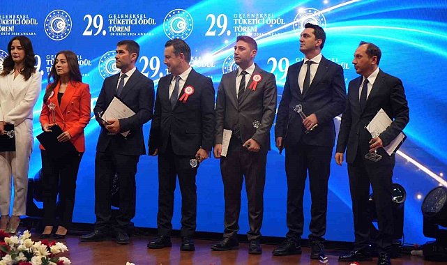 29. Geleneksel Tüketici Ödülleri'nde İHA'ya Tüketici Özel Ödülü