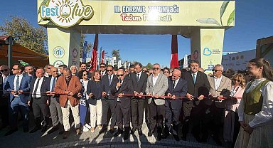 3. Edremit Festolive Zeytinyağı Tadım Festivali başladı