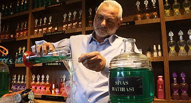 35 yıllık kolonya ustası Sivas kokan kolonya üretti