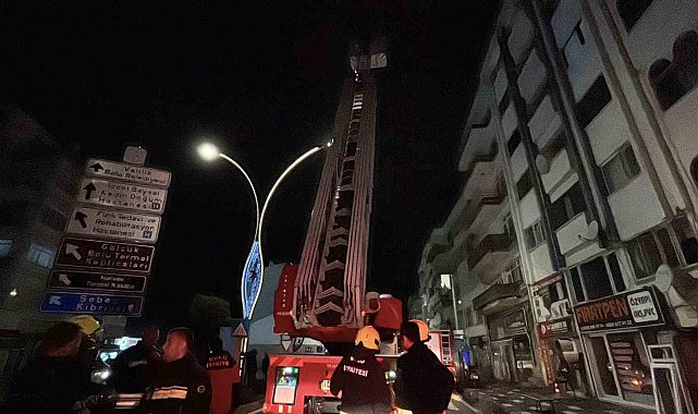 'Çatı yangını' ihbarı ekipleri harekete geçirdi