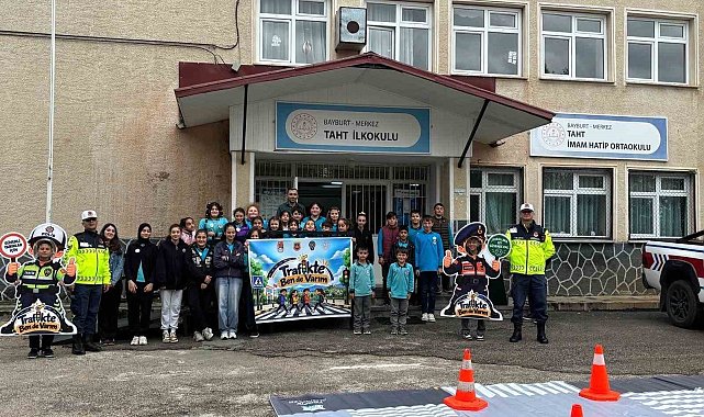 'Trafikte Ben de Varım' projesi köy okulunda başladı
