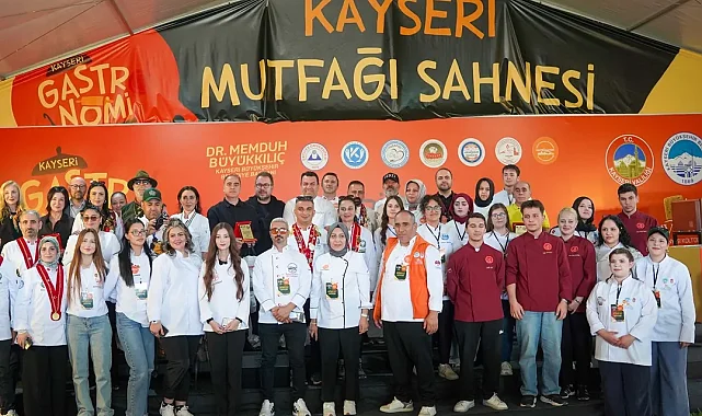 4. Kayseri Gastronomi Günleri büyük ilgi gördü