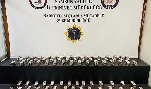 5 bin 656 adet sentetik ecza ele geçirildi
