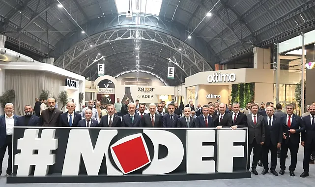 55. Uluslararası Modef Expo İnegöl Mobilya Fuarı kapılarını açtı
