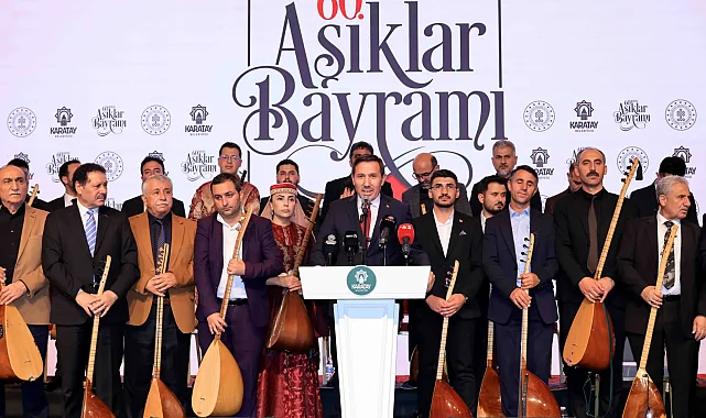 60. Konya Âşıklar Bayramı muhteşem finalle taçlandı