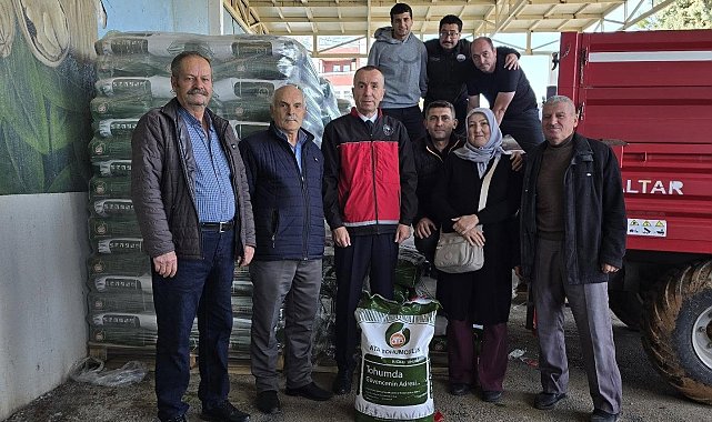 842 çiftçiye 628 ton tohumluk buğday dağıtılacak