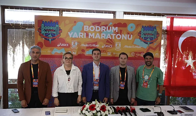9. Uluslararası Bodrum Yarı Maratonu'nun basın toplantısı yapıldı