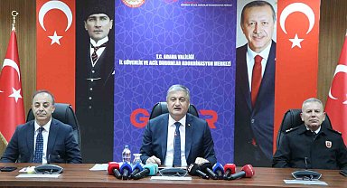 Adana'da suç oranı geçen yıla göre yüzde 9,4 azaldı