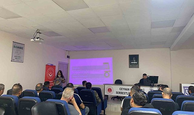 Adana'da yükümlülere yönelik 'Kendini Bilmek' eğitimi düzenlendi