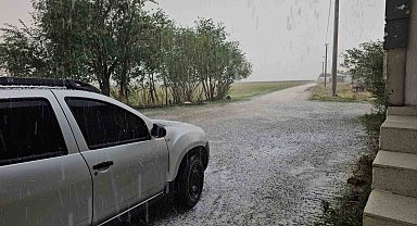 Adilcevaz'da dolu yağışı yaşamı olumsuz etkiledi