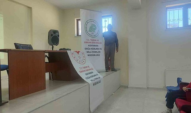 Adıyaman'da 64 öğrenciye doğa ve biyolojik çeşitlilik eğitimi verildi