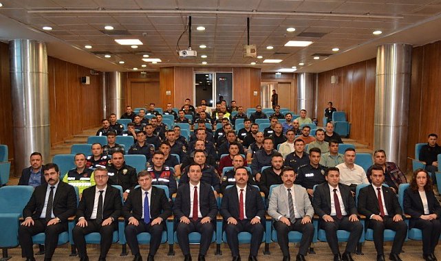 Adıyaman'da adli kolluk hizmetleri değerlendirildi