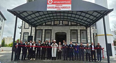 Adıyaman'da Giresun Karaoğlanoğlu Kardeşler Camisi ve Kur'an kursu açıldı