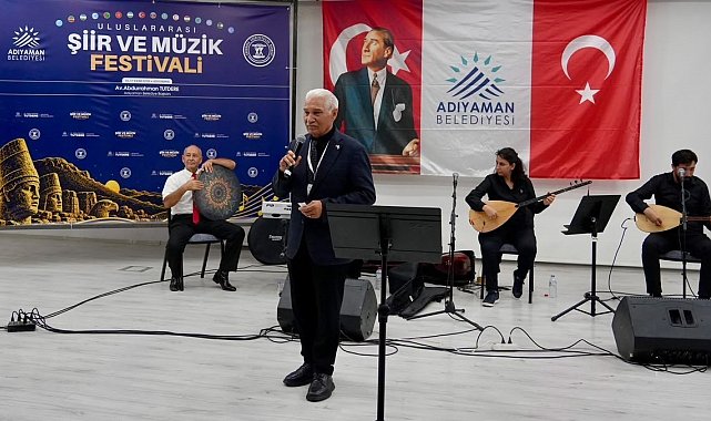 Adıyaman'da uluslararası şiir ve müzik festivali düzenlendi
