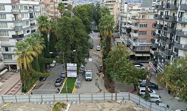 Adnan Menderes Bulvarı'nda yenileme çalışmaları başladı