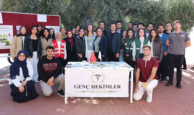ADÜ'de gençler sağlık farkındalığı için buluştu