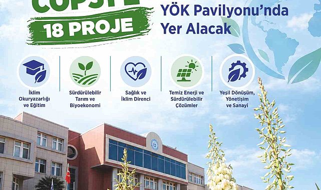ADÜ'den iklim mücadelesine 18 projelik katkı
