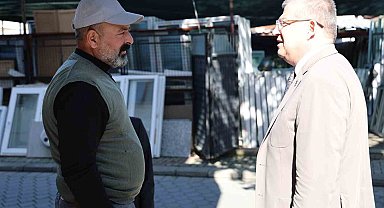 AK Parti Denizli İl Başkanı Subaşıoğlu'ndan Hacı Kaplanlar'da esnaf ziyareti