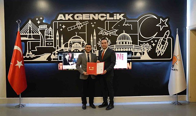 AK Parti Kütahya İl Gençlik Kolları Başkanlığına Oğuzhan İnce atandı
