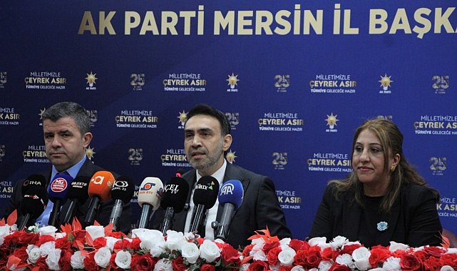 AK Parti Mersin teşkilatlarından eski yöneticilere vefa ziyareti