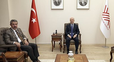 AK Parti Şırnak Milletvekili Tatar, YÖK Başkanı Özvar ile bir araya geldi