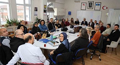 Akbaş öğretmenlerle bir araya geldi