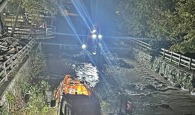 Akçakoca'da dere yatakları sel riskine karşı temizlendi