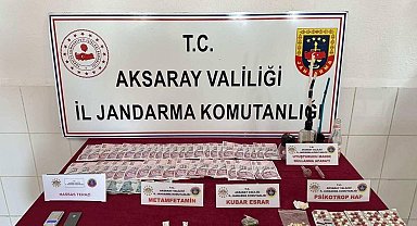Aksaray'a uyuşturucu sevkiyatına jandarma darbesi