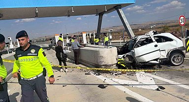 Aksaray'da feci kaza: 22 yaşındaki sürücü öldü